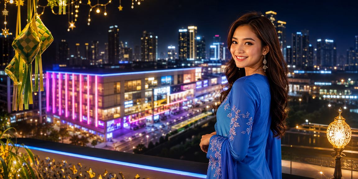 Pengunjung berpakaian baju kurung menikmati hiburan kasino di Johor Bahru